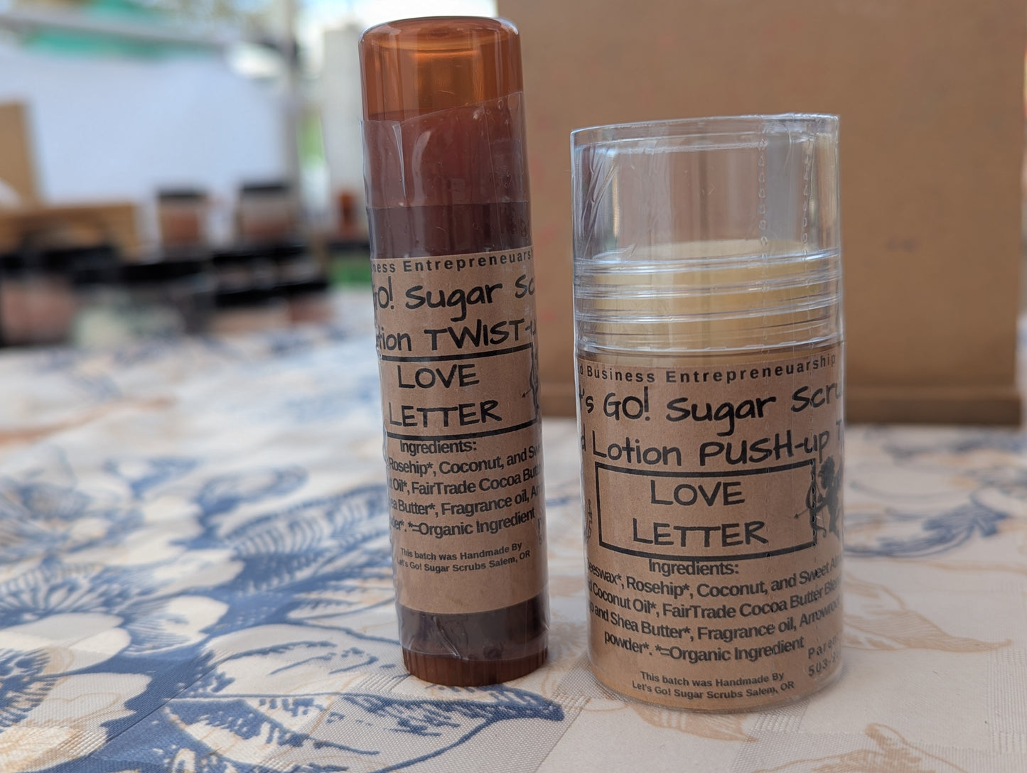 Solid Lotion Bars