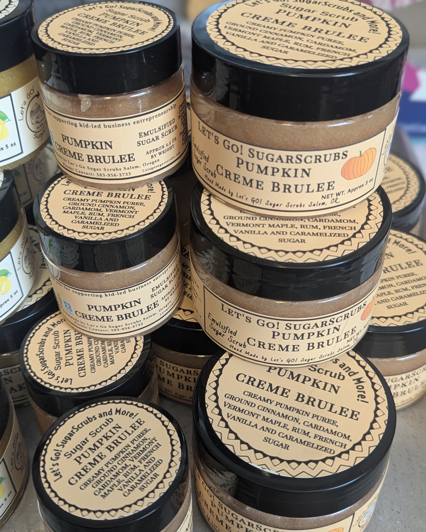 Emulsified Sugar Scrubs